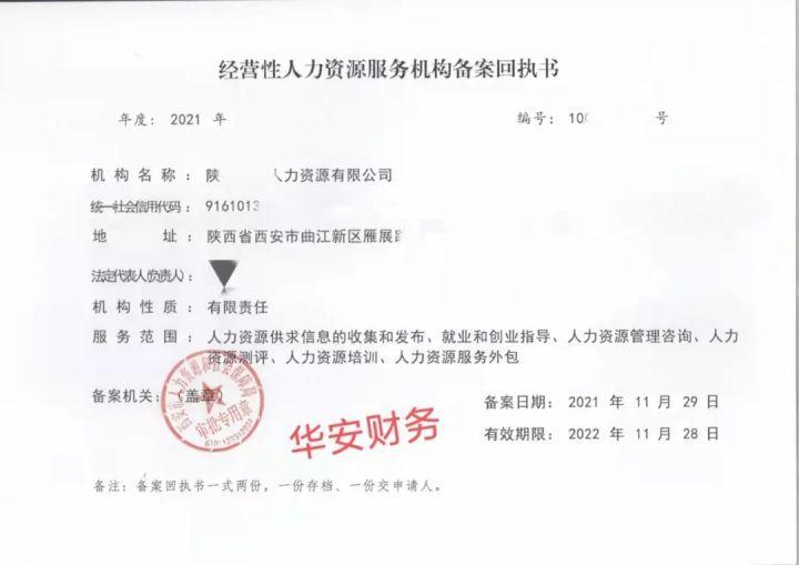 西安人力资源服务和劳务派遣经营许可资质办理条件详解